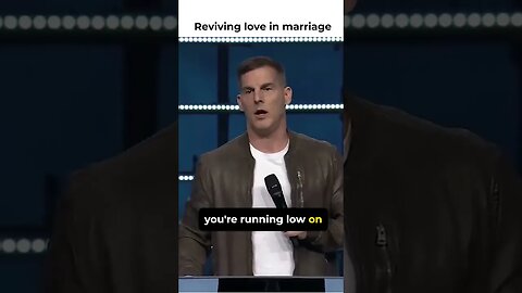 Reviving love in marriage #craiggroeschel