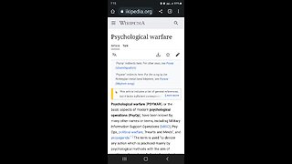 What is a PSYOP? PHYSIOLOGICAL OPERATION