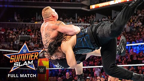 FULL MATCH - Brock Lesnar vs. Roman Reigns - Universal Title Match: SummerSlam