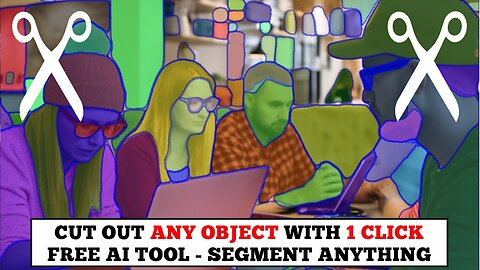Meta Joins The AI Race With Segment Anything (SAM) - Cut Out Any Object From Any Image - 1 Click