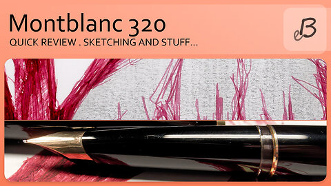 Montblanc 320 fountain pen