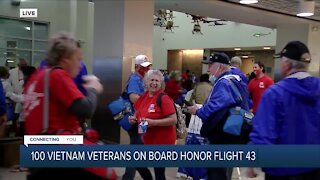 Honor Flight 43 leaves Bakersfield for Washington, D.C.