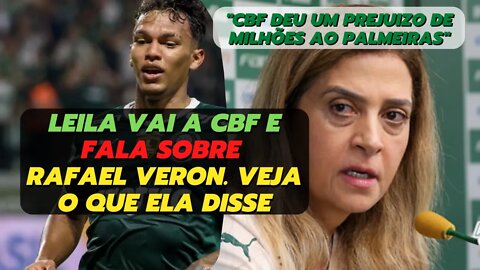 PALMEIRAS - Leila Presidente fala sobre ida a CBF | Prejuízo de Milhões por um erro | Jogo Aberto