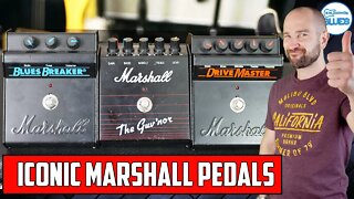 Iconic Marshall Pedals - The Marshall Guv'nor vs Blues Breaker vs Drive Master