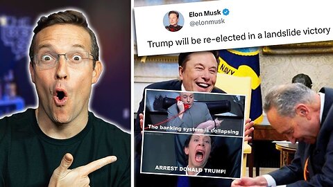 Elon Musk's SAVAGE Trump Meme BREAKS Internet | 'Trump Will WIN in LANDSLIDE!'
