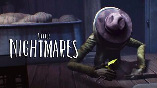 LITTLE NIGHTMARES 1 #3 - Garota de capa amarela vs. vilão de braços compridos! (Traduzido em PT-BR)