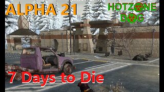 Abandon Rest Stop Ambush! - Alpha 21 | EP5 - 7 Days To Die