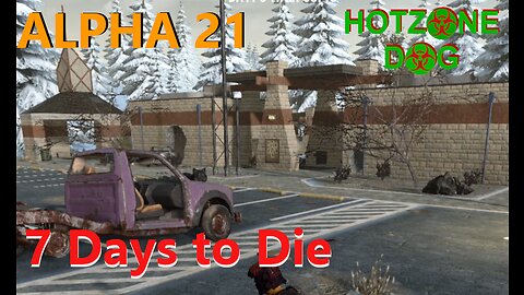 Abandon Rest Stop Ambush! - Alpha 21 | EP5 - 7 Days To Die