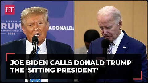 VIRAL GAFFE: Biden Refers To Trump As 'Sitting President'