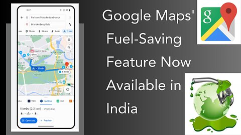 Google Maps' Fuel-Saving Feature Now Available in India_ Here's How to Use It I Tips I Simple steps