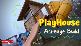 Family Acreage Life in Alberta Canada | Bird Migration & Play House Park Build