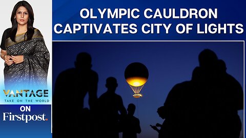 Paris Olympics 2024: Thousands Flock to See Floating Olympic Cauldron | Vantage with Palki Sharma