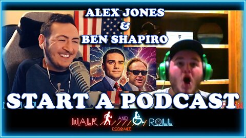 Alex Jones And Ben Shapiro Start A Podcast #short