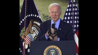 Joe Biden Is Even Slower Than Normal - Can... Barely... Speak... at... California... Rally...
