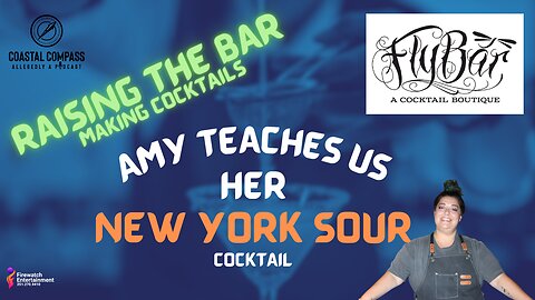 How to make Amy's New York Sour Layered Cocktail