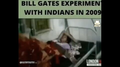 BILL GATES👨‍🔬EXPERIMENTED TOXIC UNTESTED VACCINE☢️⛑️🧪💉👭ON YOUNG GIRLS IN INDIA💉🚸💫