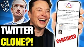 Zuckerberg Launches TRAIN WRECK Twitter Clone | Immediately BANS Conservatives, Censors Biden Laptop