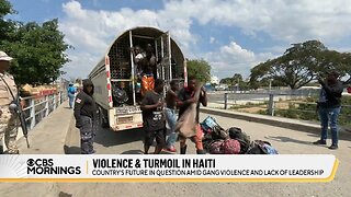 Haitians arrive at the border by the truckloads