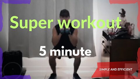 5 minute super workout
