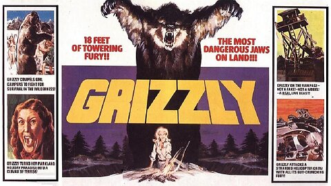 William Girdler GRIZZLY 1976 Giant Man-Eating Grizzly Terrorizes National Forest FULL MOVIE HD & W/S
