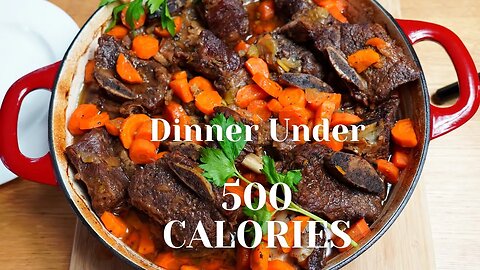 Dinner Ideas under 500 Calories | Easy High Protein Meals