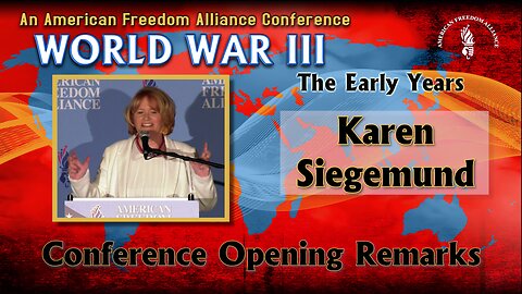 Karen Siegemund Opens the "WW3 - The Early Years" Conference