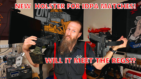 I Got A New Holster For IDPA Matches!