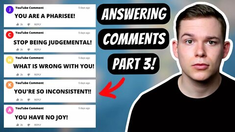 Responding To Critical Comments… | Ep. 3