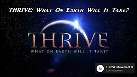 The Thrive Project: What on Earth will it Take?