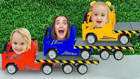 Amazing video kids - Funny stories with kids toy cars