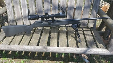 Savage A17 17 mach 2 Rifle.