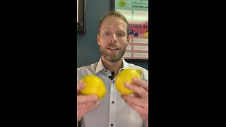 Stop eating lemons!