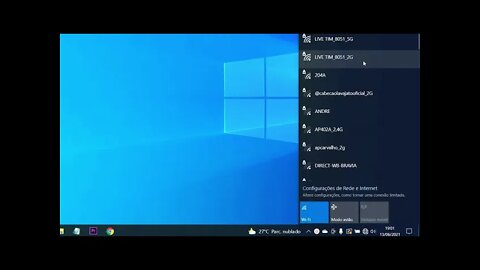 Mini Tutorial - Conectar na rede sem fio no Windows 10