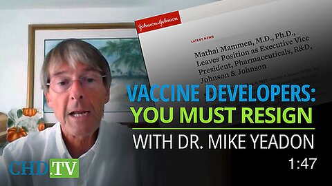 Dr. Mike Yeadon — Former Pfizer VP Calls For Accountability From Ex-Big Pharma Colleagues