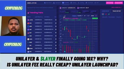 Unilayer & $LAYER Finally Going 10x? Why? Is Unilayer Fee Really Cheap? Unilayer Launchpad?