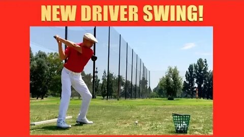 NEW DRIVER SWING!!!