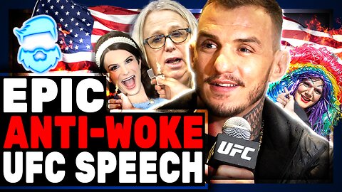Epic Anti-Woke Speech Goes VIRAL At UFC Event This Weekend!