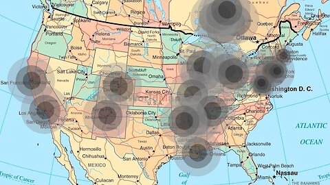 God Revealed in 1997 Vision Where Nukes Fall & When! Safe Zones! Rapture Before or After?