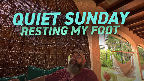 Quiet Sunday Resting my Foot | Vlog 5 March 2023