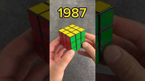 Top 5 OLDEST Rubik’s Cubes #cubing #cuber #speedcubing