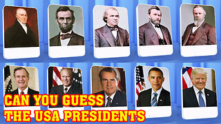 Presidents Of The United States Of America In Order. Can You Guess Them Before They Are Announced