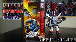 Video Review for Kingdom - Optimus Primal