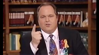 Rush Limbaugh Mocks 'Virtue-Signaling' Before It's Even Named in Classic Video Clip