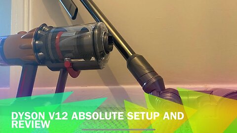 Dyson V12 Absolute Setup and Review #dyson
