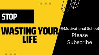STOP WASTING YOUR LIFE | Motivation to Study & Successful Life
