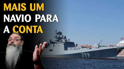 Navio russo ALMIRANTE MAKAROV foi atingido por míssil NEPTUNE e UCRÂNIA inicia CONTRAOFENSIVA