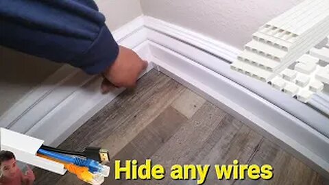 Easily hide any wires in your home