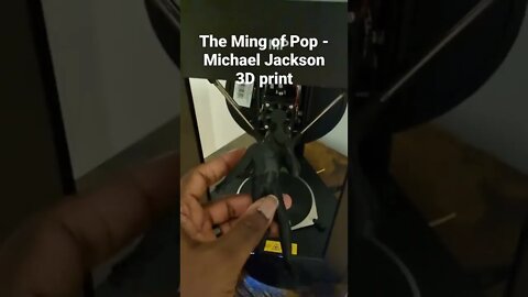Michael Jackson 3D Print. Hee hee!