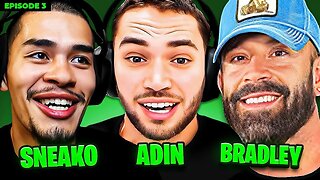 Adin Ross & Sneako Confront Bradley Martyn | Kick It Ep 3