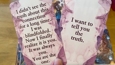 YOU ARE EVERYTHING I WANT 💜 I WANT TO TELL YOU THE TRUTH! 🔮 LOVE TAROT READING 💜